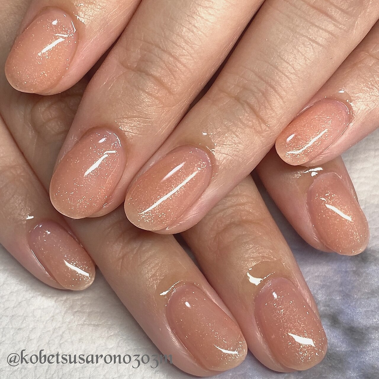 ☆A-471☆ネイルチップ マグネットハートのニュアンスネイル