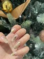 ネイルサロン ソウ 心斎橋店(Nail Salon Sou)&nbsp;ゴールドミラーニュアンス