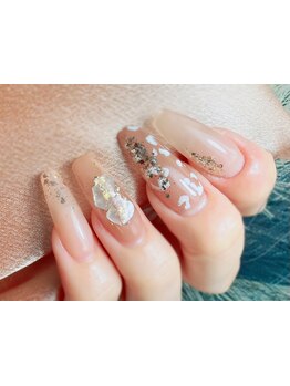 手描きアートが得意なサロン