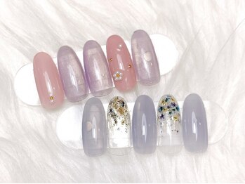 キューティプティの写真/【初回オフ無料/何度でも同価格】選べるシンプルデザインコース¥7000★通いやすい価格の可愛い定額ネイル♪