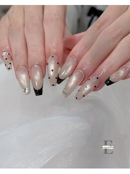 エステレラ ネイル(esterella nail)の写真/きらっと上品*°大人かわいいラメネイル