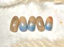 ネウィ ネイル 銀座(newi nail)/パラジェル　ビーチネイル