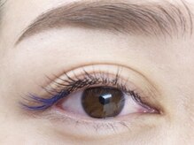 ミニョンアイラッシュデザインサロン　北花田店/＋カラー　【ブルー】