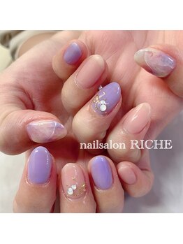 リッシュ(RICHE)/天然石アートネイル