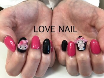 キャラクタージェルネイル Pg ラブネイル 岡山駅前店 Love Nail のフォトギャラリー ホットペッパービューティー