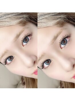 ルミラッシュ シエル(Rumilash Ciel)/LED上マツエク＋下マツエク