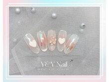 ワイアンドワイ(Y&Y)/カラーグラとホワイトハート