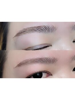 アイブロウメニューがあるサロン