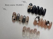 ココネイル 吉祥寺(coco.nail)/定額　レース　バラ　秋