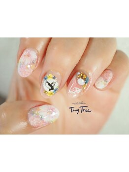 手描きアートが得意なサロン