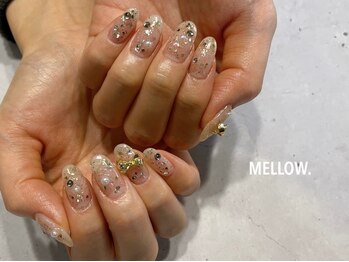 メロウ(MELLOW.)の写真/本厚木駅◇実力派ネイリストによる独立salon!持ち込みデザイン再現力◎ニュアンスデザインも差がつく指先へ