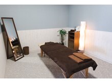 個室でリラックスしながら受けられます