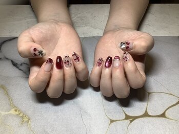 アサガオ(Asagao)の写真/きちんと感も長持ちも叶える、こだわり上品ネイル♪