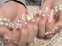 モアネイル 新宿/ワンホンネイル/持ち込み/新宿