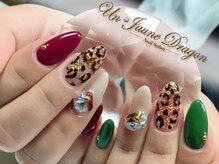 アン ジョーヌドラゴ/レオパードネイル