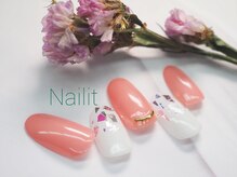 ネイリット 銀座(Nailit)/キラキラネイル ¥7900【¥8690】