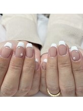 アイリッシュネイル 久屋大通店(Irish Nail)/白フレンチ