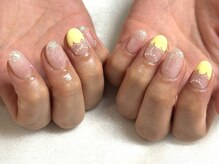 アルティノ ネイル ガーデン(altino nail garden)/もこもこフレンチ×パール