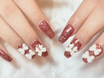 ウネルマ 天神店(UNELMA)/ラメ+パーツ