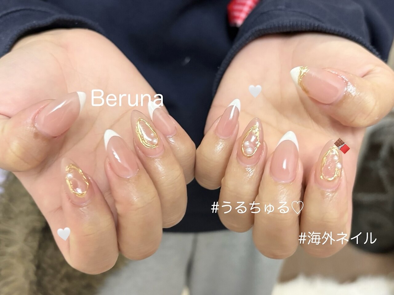 2026年夏トレンド】ベージュ ハート ハンドのネイルデザイン集｜人気順