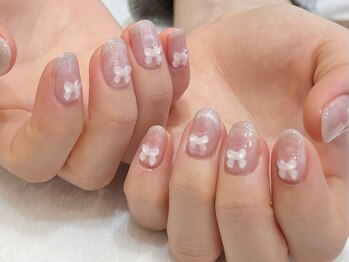 エムワイユーネイル(myu.nail)/ミニリボン*