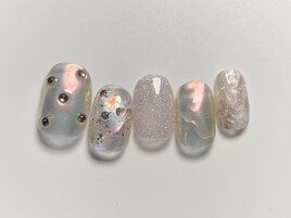 うるうるミラーネイル