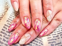 ネイルサロン ライトウェーブ 松本駅前店/乱切りホロネイル