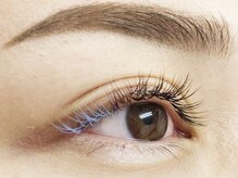 ミニョンアイラッシュデザインサロン　北花田店/＋カラー　【パステルブルー】