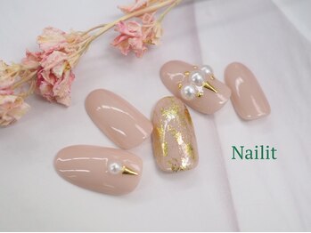 ネイリット 銀座(Nailit)/パールネイル ¥8900【¥9790】