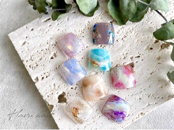 ハルネイル(Haru nail)/夏にオススメのフットデザイン
