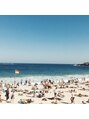 クージー(COOGEE) サロンの名前の由来になったシドニーのビーチ。《Coogee Beach》