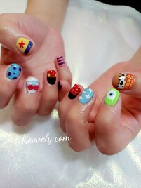 キャラクターネイル