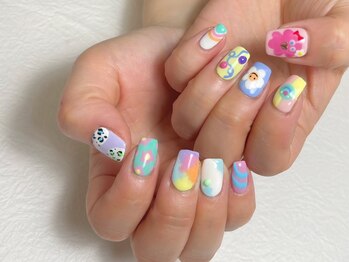 ゆちたの部屋/マカロンカラーネイル