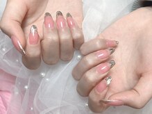 ベル ネイル アート スタジオ(BEL NAIL ART STUDIO)/ガラスフレンチ