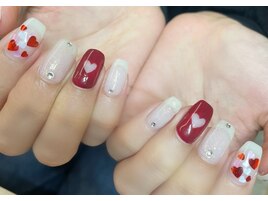 ハートネイルハートハートハート