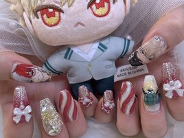 痛ネイル 推しネイル