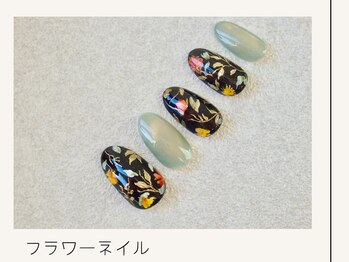 プレンティー 北千住西口店(plenty)/フラワーアートネイル