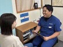 整体前の丁寧なカウンセリングで肩こり/腰痛に徹底アプローチ◎