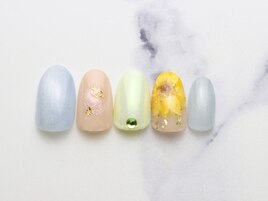 ひまわりネイル初回￥6980
