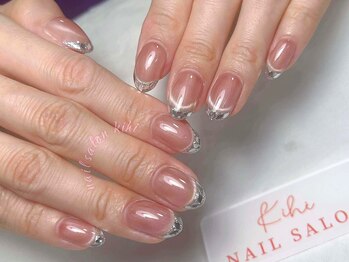 成人式/水光ネイル/マグネット