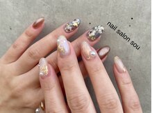 ソウ 難波店 nail salon Souの雰囲気（持ち込みアートももちろんOK!!）