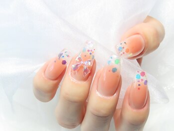 ネイルサロン べルフ(nail salon Verf)/チークネイル♪