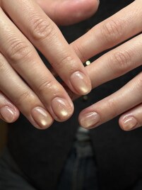 大人ショートネイル×マグネット