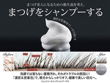 ソエル(Seul)の雰囲気(まつ毛ダニ対策、毛穴を清潔にアイシャンプー無料サービス中。)