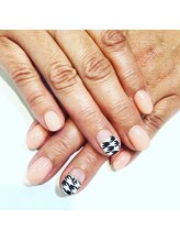 アース ネイルアイラッシュ 前橋店(EARTH Nail&Eyelash)/シンプルデザイン￥9000