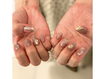 ティーエヌ 紙屋町(tn)/綺麗めニュアンスネイル♪