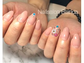 カラフルストーンネイル☆