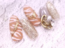 ネイルサロン ドルチェネイル 柏店(Dolce.Nail)/ゼブラ柄ネイル