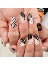 グリーディ(greedy)/バレンタインネイル