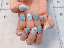 ネイル ビューティーマジック 葛西本店/紫陽花ネイル